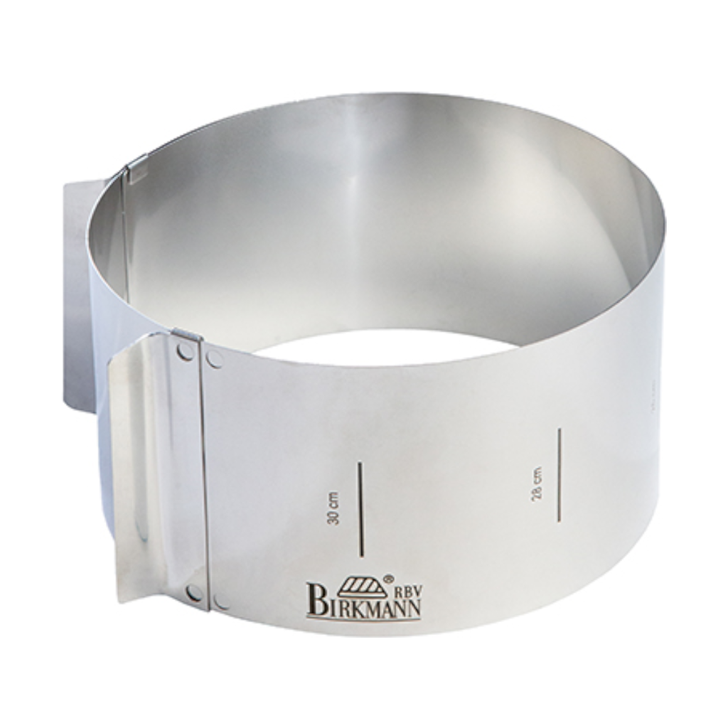 [RBV.0043] Inel pentru tort, ajustabil, 10 cm x D 18 - 30 cm