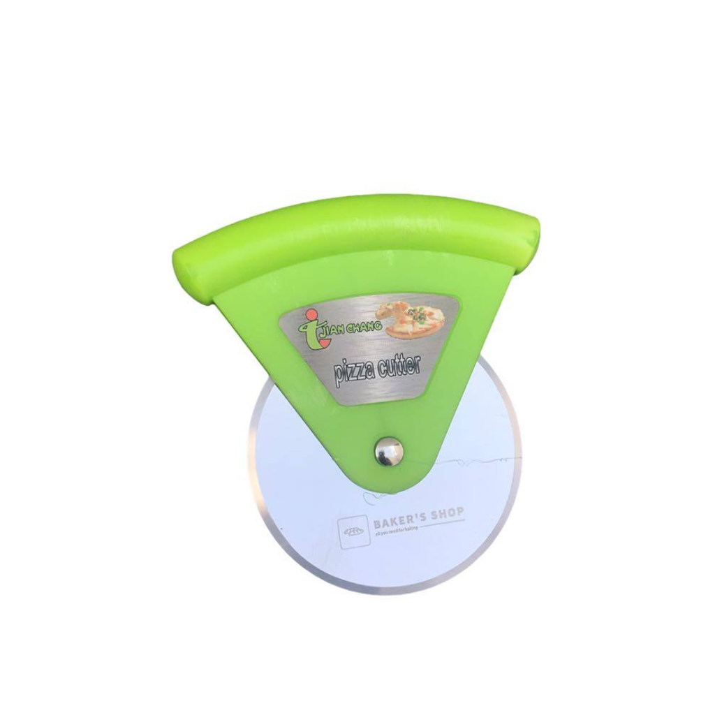 Pizza cutter Baker's Shop - Verde