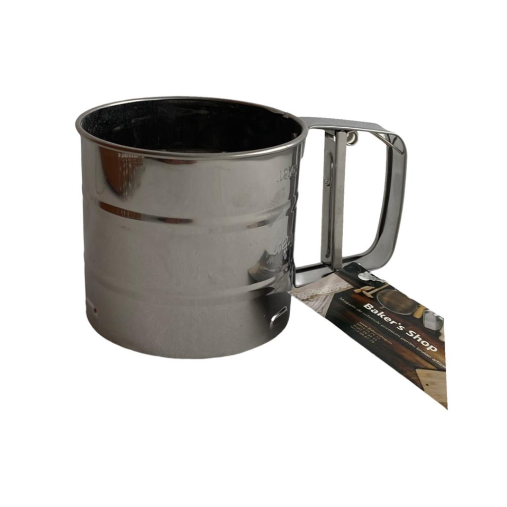 [BSH.0025] Cana - dispenser de faina din inox Baker's Shop