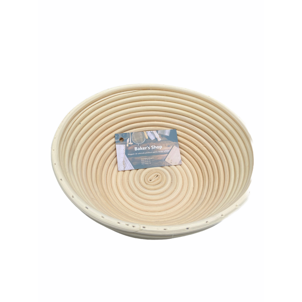[BSH.0035] Cos de rachita Baker's Shop pentru dospit, rotund 16 x 8,0 cm