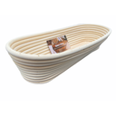 Cos de rachita Baker's Shop pentru dospit,  oval, 35 x 14,5 X 7,5 cm