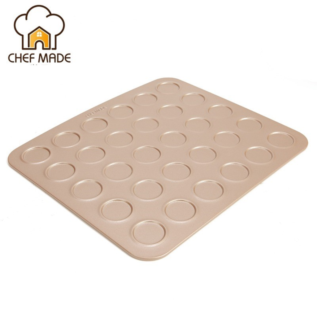 [CHF.000000010] Tava 30 forme pentru copt macarons CHEFMADE