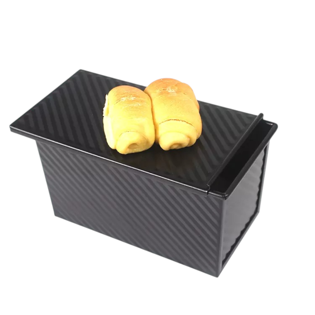 Tava profesionala Pullman pentru copt paine toast, capacitate 450 gr., negru