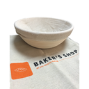 Cos de rachita Baker's Shop pentru dospit, rotund, D 21 cm, cu panza de protectie