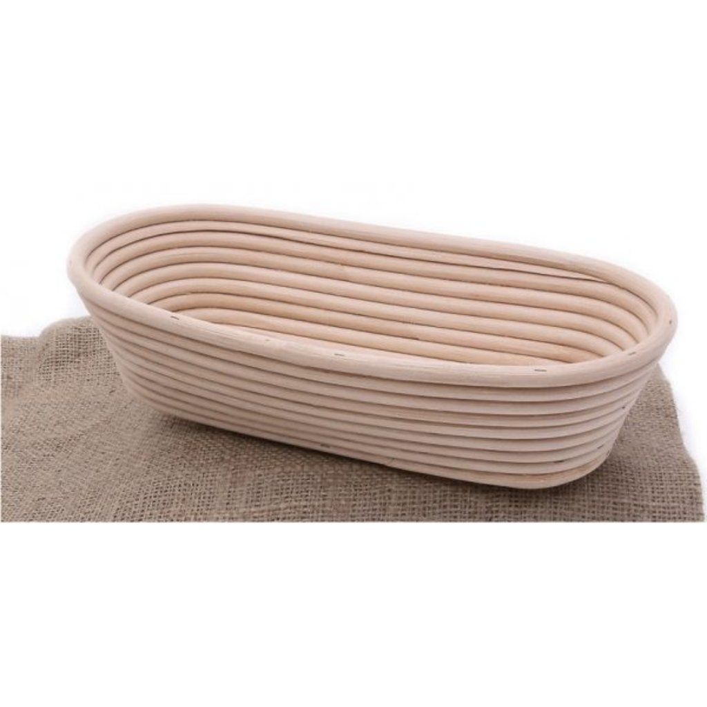 [BSH.0068] Cos de rachita pentru dospit, oval  0.75Kg, 28 x 13 x 8 cm