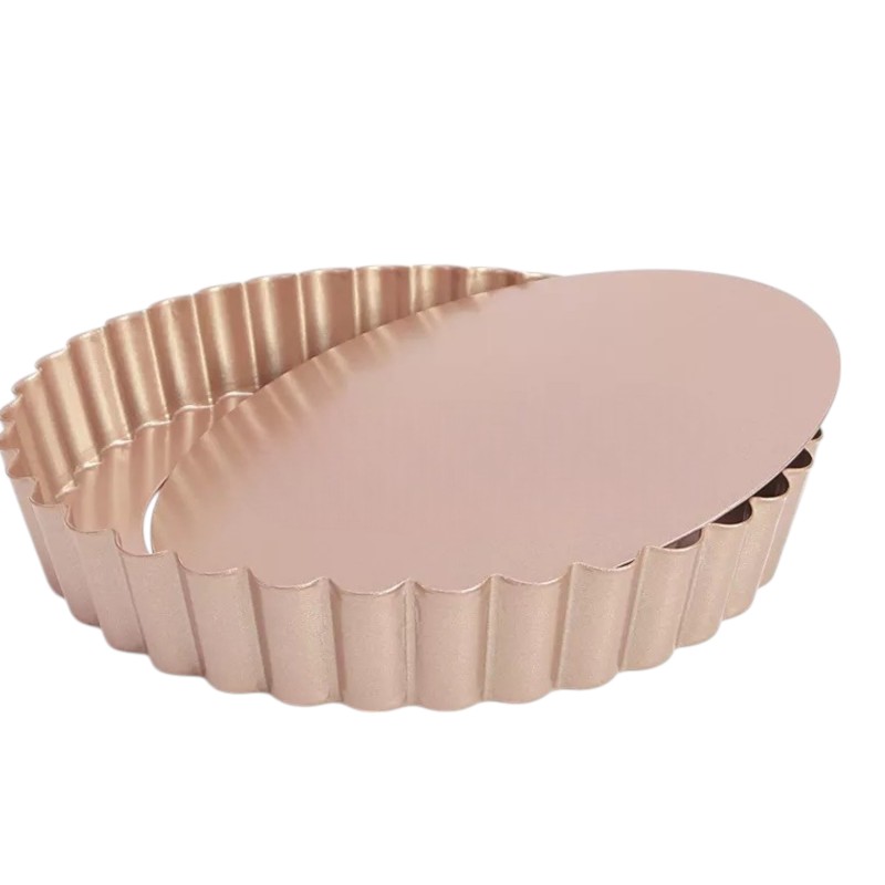 [CHF.000000019] Tava pentru tarta antiaderenta, CHEFMADE Champagne Gold