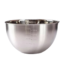 Bol din otel inoxidabil CHEFMADE, diametru 24 cm, 4.5 L, gradat