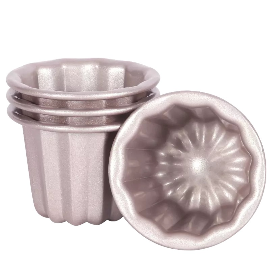 [CHF.000000021] Set 4 forme pentru copt Cannele Bordelais, CHEFMADE