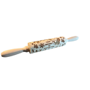 Sucitor din lemn - model Merry Christmas