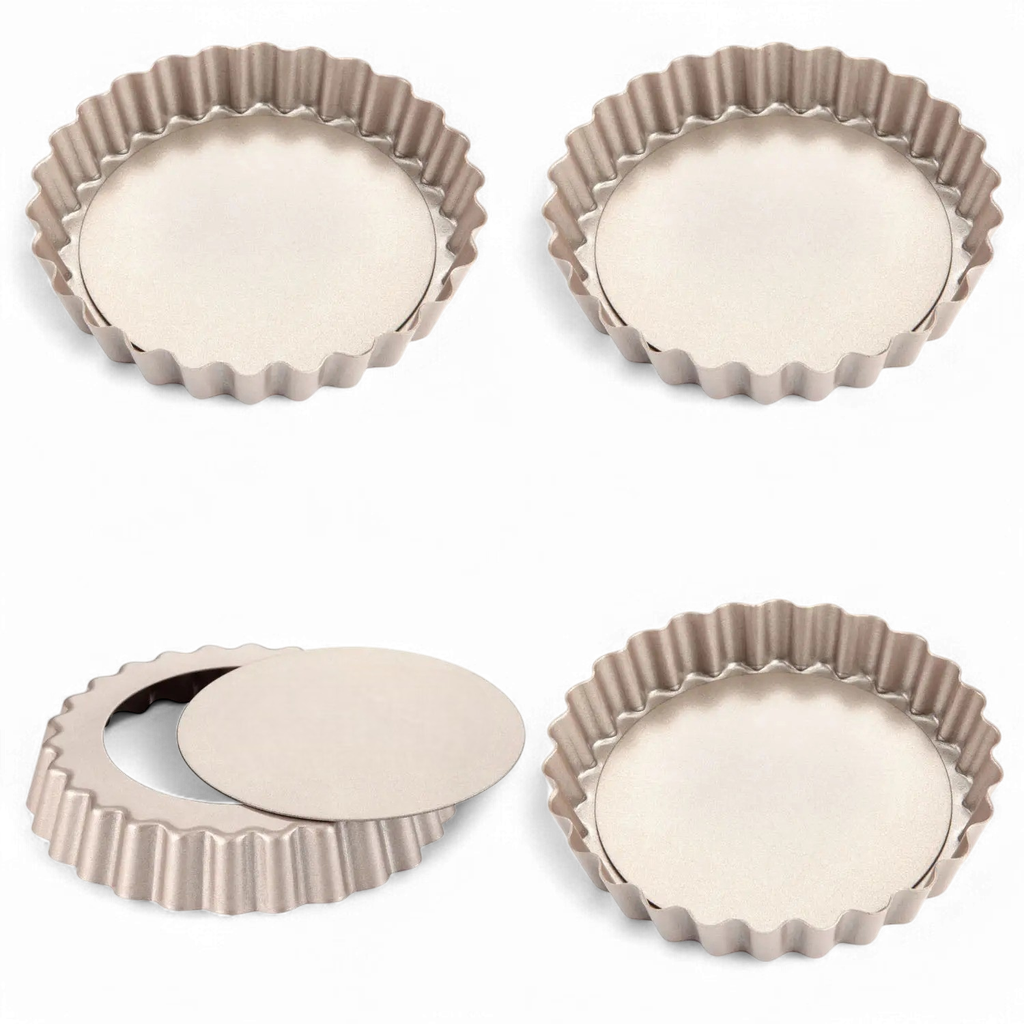 [CHF.000000026] Set de 4 forme de mini tarte CHEFMADE