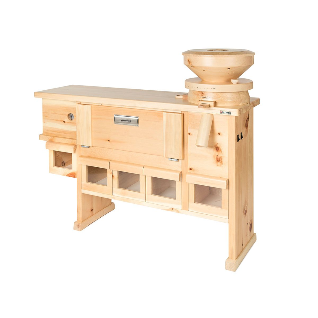 [WAL.0009] Moara profesionala cu piatra WALDNER Industry, cu sistem de cernere, 240 gr/min, 1100W