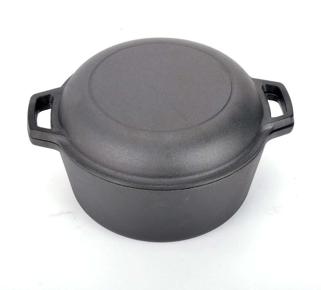 Oala de tuci din fonta cu capac Baking Master