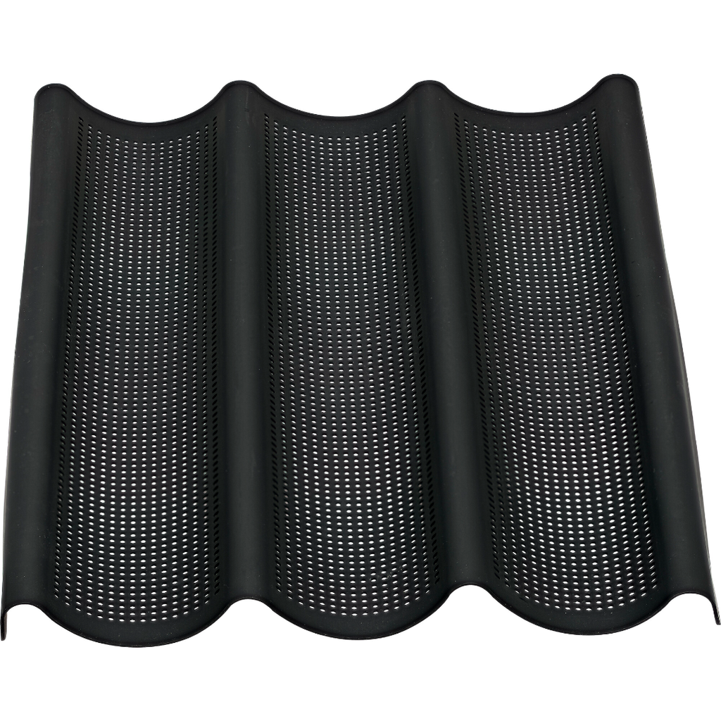 [LUR.0010] Forma pentru baghete LURCH FlexiForm, 36 x 28,5 cm, 3 cavitati, culoare maro