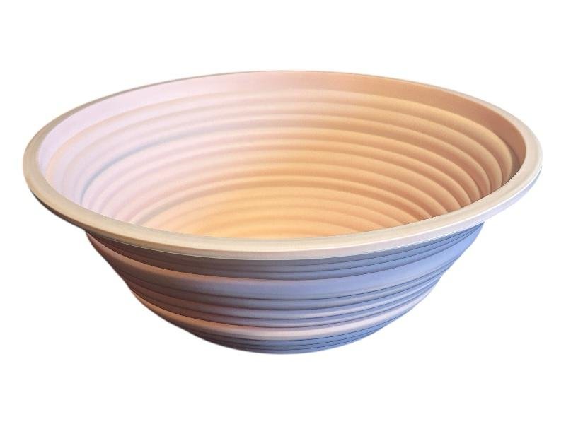 Cos de dospire pliabil din silicon alimentar, rotund, 25x8 cm